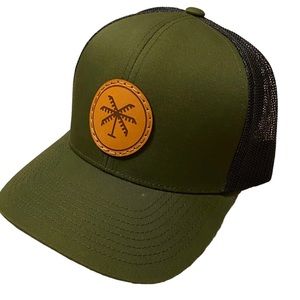 Pacific Headwear Hat • Trucker Style • Forrest Green • One Size Snapback